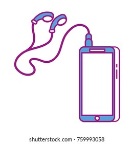 phone and cable with plug and earphone sound gadget