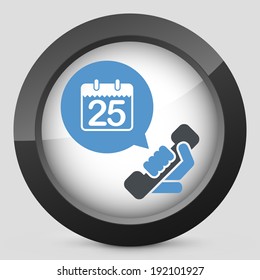 Phone call to agree date