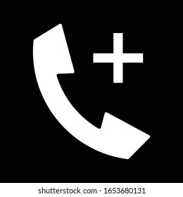 phone call button vector drawing