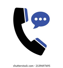Phone Call Contact Dial Communication .Phone and mobile phone symbol collection. Simple flat vector illustration for your web site design, logo, app, UI.