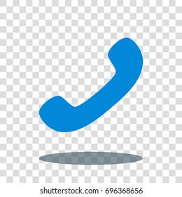 phone call contact icon vector isolated
