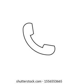 Phone call, contact us web icon EPS Vector