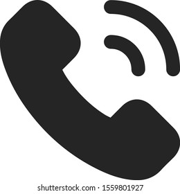 Phone Call Contacts Vector Icon