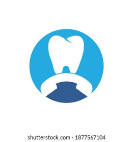 Phone Call and Dental logo design template. Dental call logo design icon.