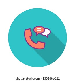 Phone Call Flat Icon