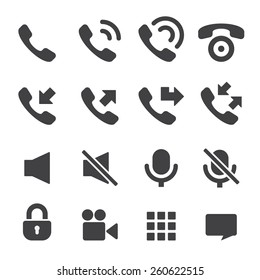 phone and call icon