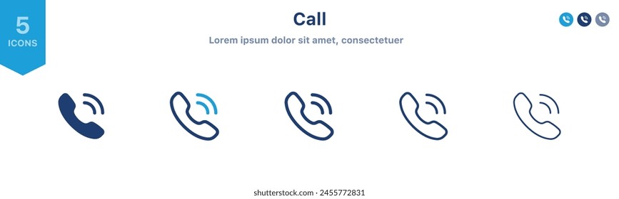 Icono de llamada de teléfono Botón, Contáctenos Teléfono de timbre de señal - iconos de comunicación