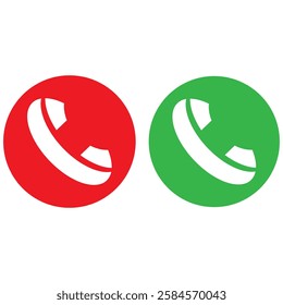 Phone call icon. Colorful Telephone icon symbol. Vector illustration. Variety phone call icon Design.