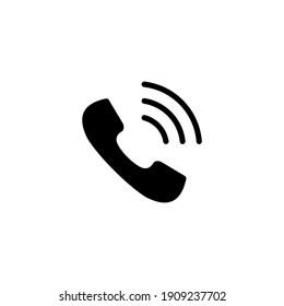 Phone call icon. Contact us, hotline icon symbol vector