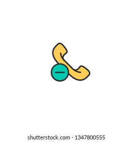 Phone Call icon design. Interaction icon vector illustration