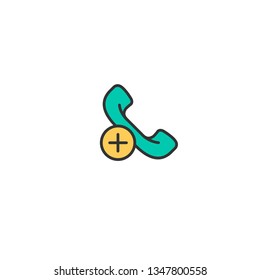 Phone Call icon design. Interaction icon vector illustration