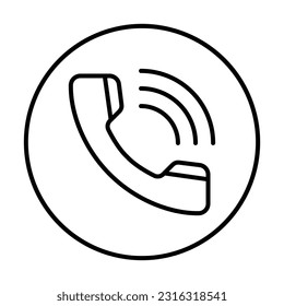 Phone Call Icon Design For Personal And Commercial Use.