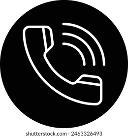 Phone Call Icon Design For Personal And Commercial Use.