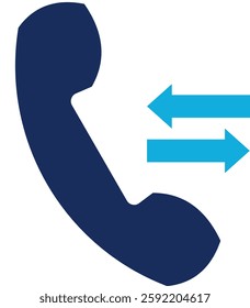 Phone Call Icon Element For Design