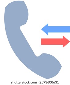 Phone Call Icon Element For Design