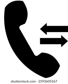 Phone Call Icon Element For Design