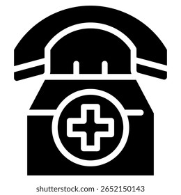 Phone Call Icon Element For Design