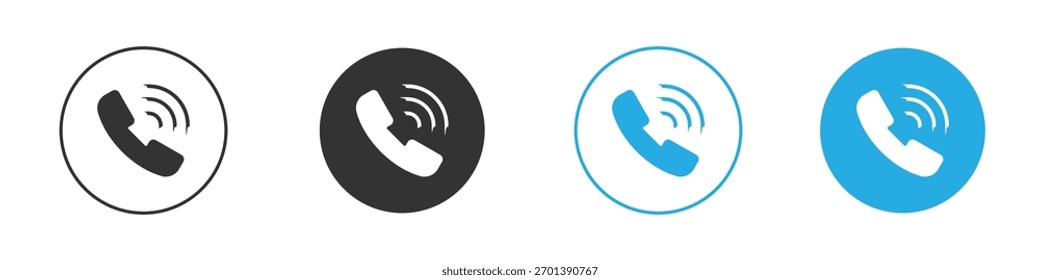Phone call icon. Graphic icon design template