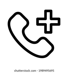 phone call icon or logo isolated sign symbol vector illustration - high quality black style vector icons
