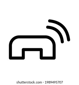 phone call icon or logo isolated sign symbol vector illustration - high quality black style vector icons
