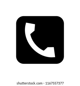 Phone call icon logo template