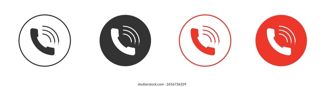 Ícone de telefonema para logotipo, símbolo de sinal de vetor para design