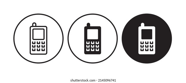 Phone call icon. Mobile , Hotline, Smartphone icons button, vector, sign, symbol, logo, illustration, editable stroke, flat design style isolated on white linear pictogram