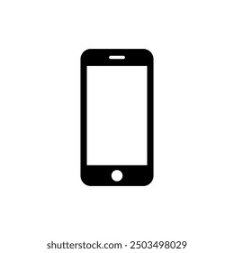 Phone call icon. mobile phone icon symbol vector on white background