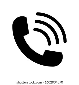 phone call icon on a white background