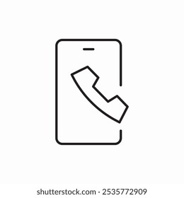 phone call icon sign vector