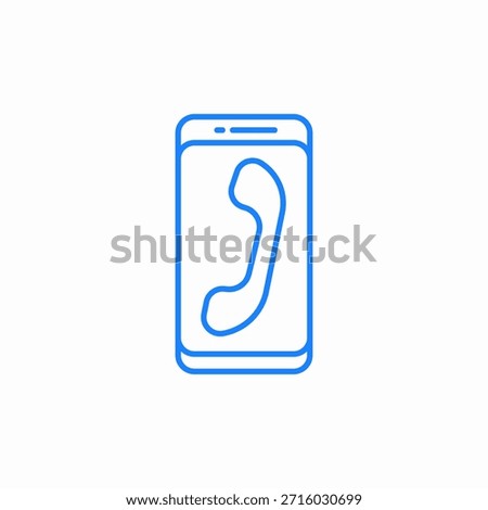 phone call icon sign vector