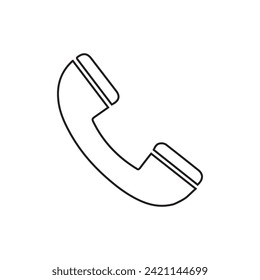 
Phone call icon. Telephone icon symbol. vector illustration