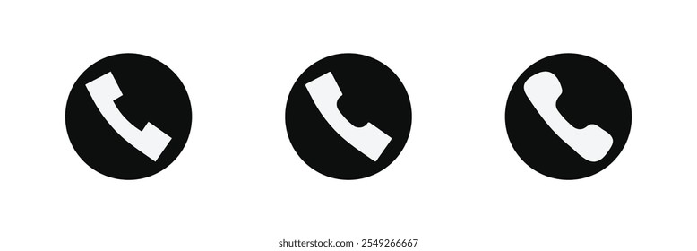 Phone call icon. Telephone icon symbol. Vector illustration. phone icon. EPS 10.