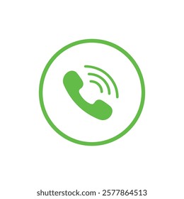 Phone call icon. Telephone icon symbol. vector illustration	
