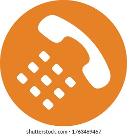 Phone call icon, telephone vector, Contact us