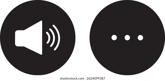 Phone call icon vactor set. microphone mic icon symbol buttons. Microphone mute symbol. Video call sign illustration
