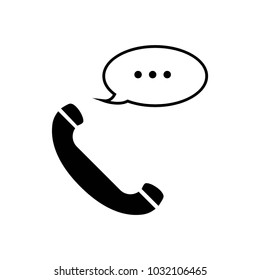 Phone call icon vector