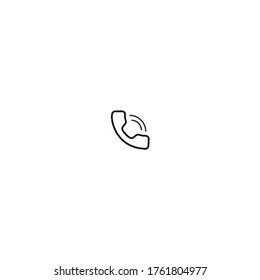 diseño vectorial de icono de llamada telefónica