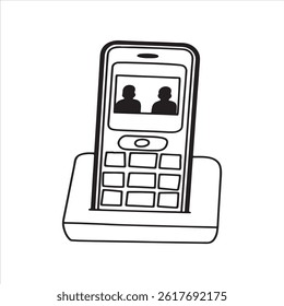 Phone Call Icon Vector Design