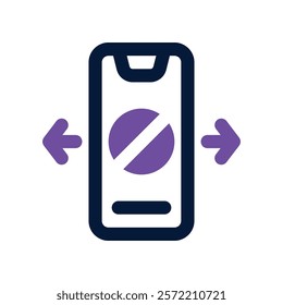 phone call icon. vector dual tone icon for your website, mobile, presentation, and logo design.