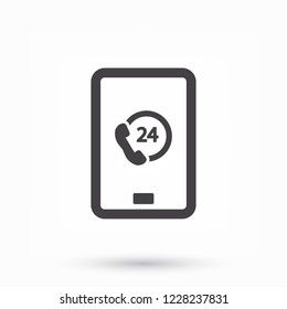 phone call icon. Vector Eps 10