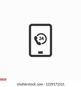 phone call icon. Vector Eps 10
