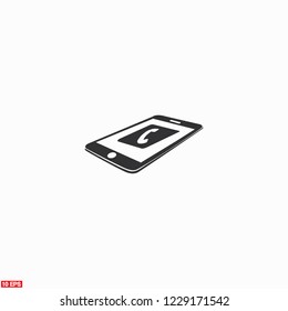 phone call icon. Vector Eps 10