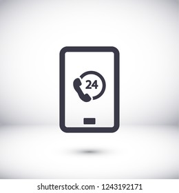 phone call icon. Vector Eps 10