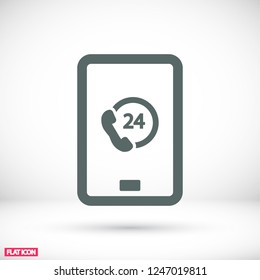 phone call icon. Vector Eps 10