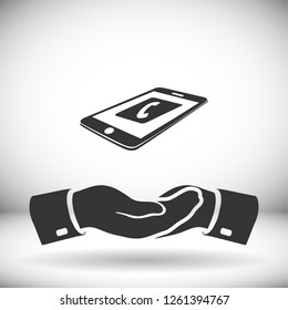 phone call icon. Vector Eps 10