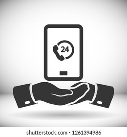 phone call icon. Vector Eps 10