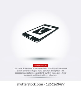 phone call icon. Vector Eps 10