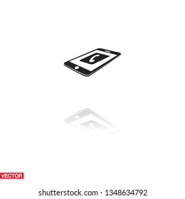 phone call icon. Vector Eps 10