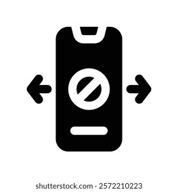 phone call icon. vector glyph icon for your website, mobile, presentation, and logo design.